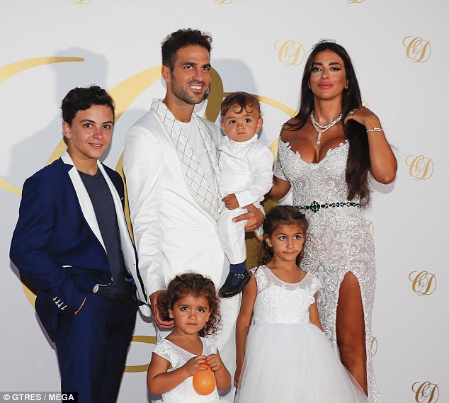 Stars attend glamorous post-wedding party of Cesc Fabregas and Daniella Semaan